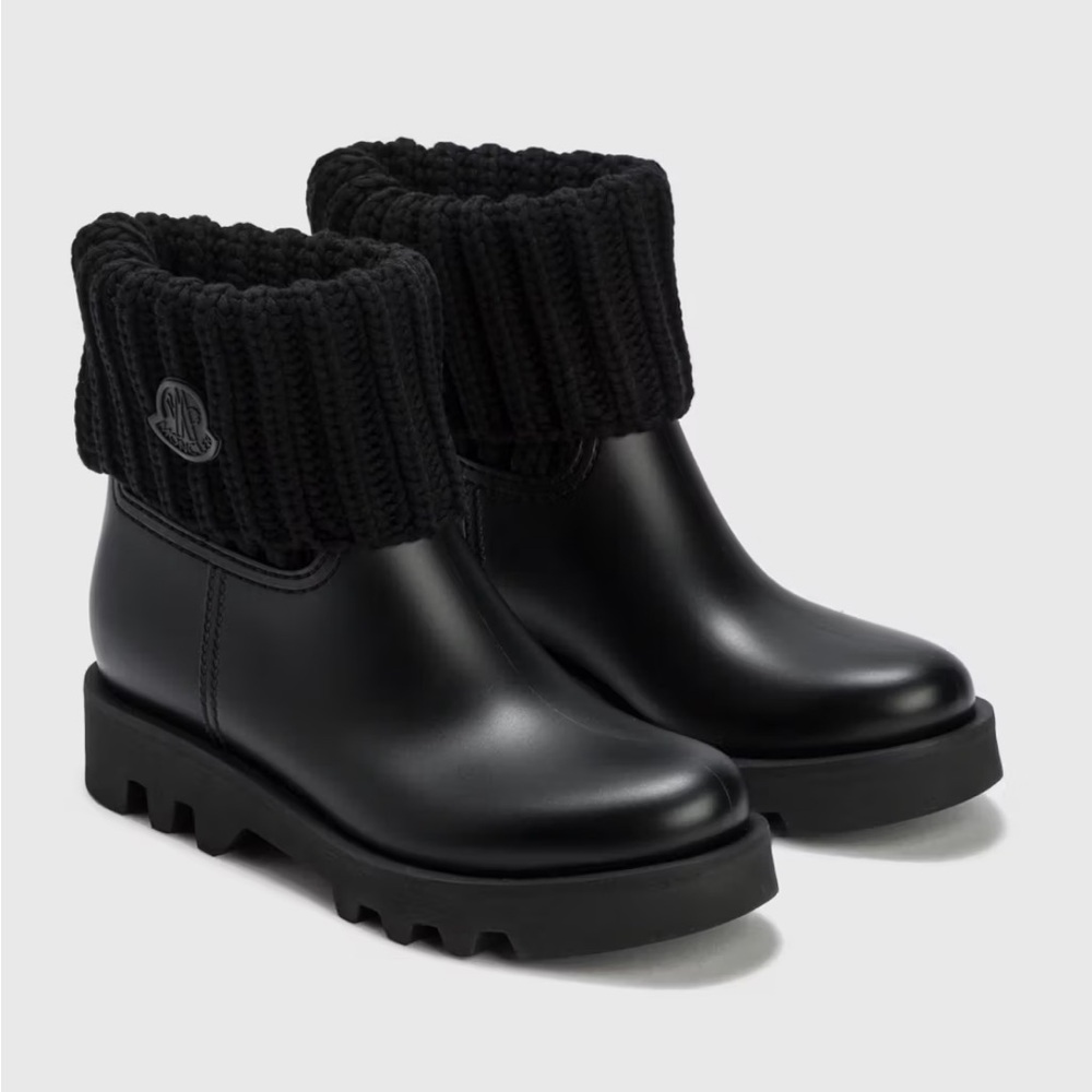 Women’s Moncler Ginette Rainboots - Size US 10 / EU 40 - Worn once!